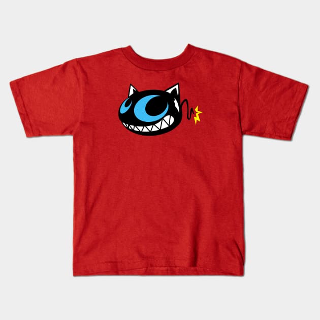 Medjed Bomb Kids T-Shirt by LevelADesigns